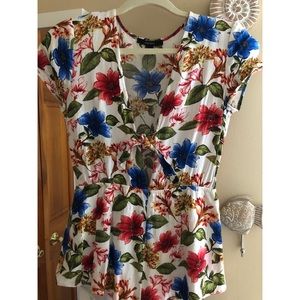 Summer Floral Romper